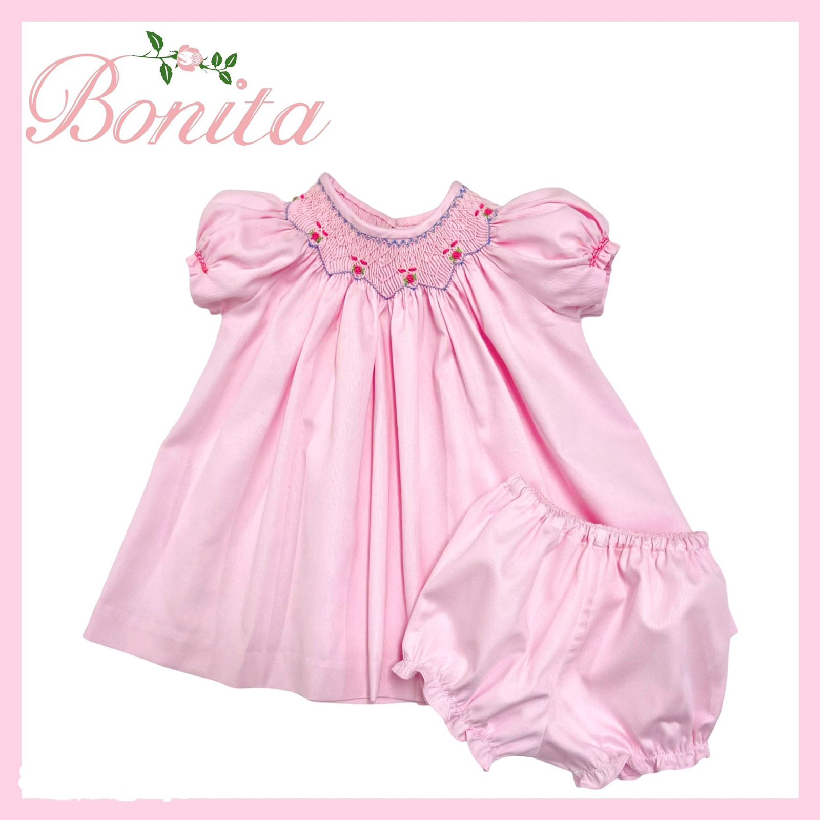 Vestido Baby Rosa 