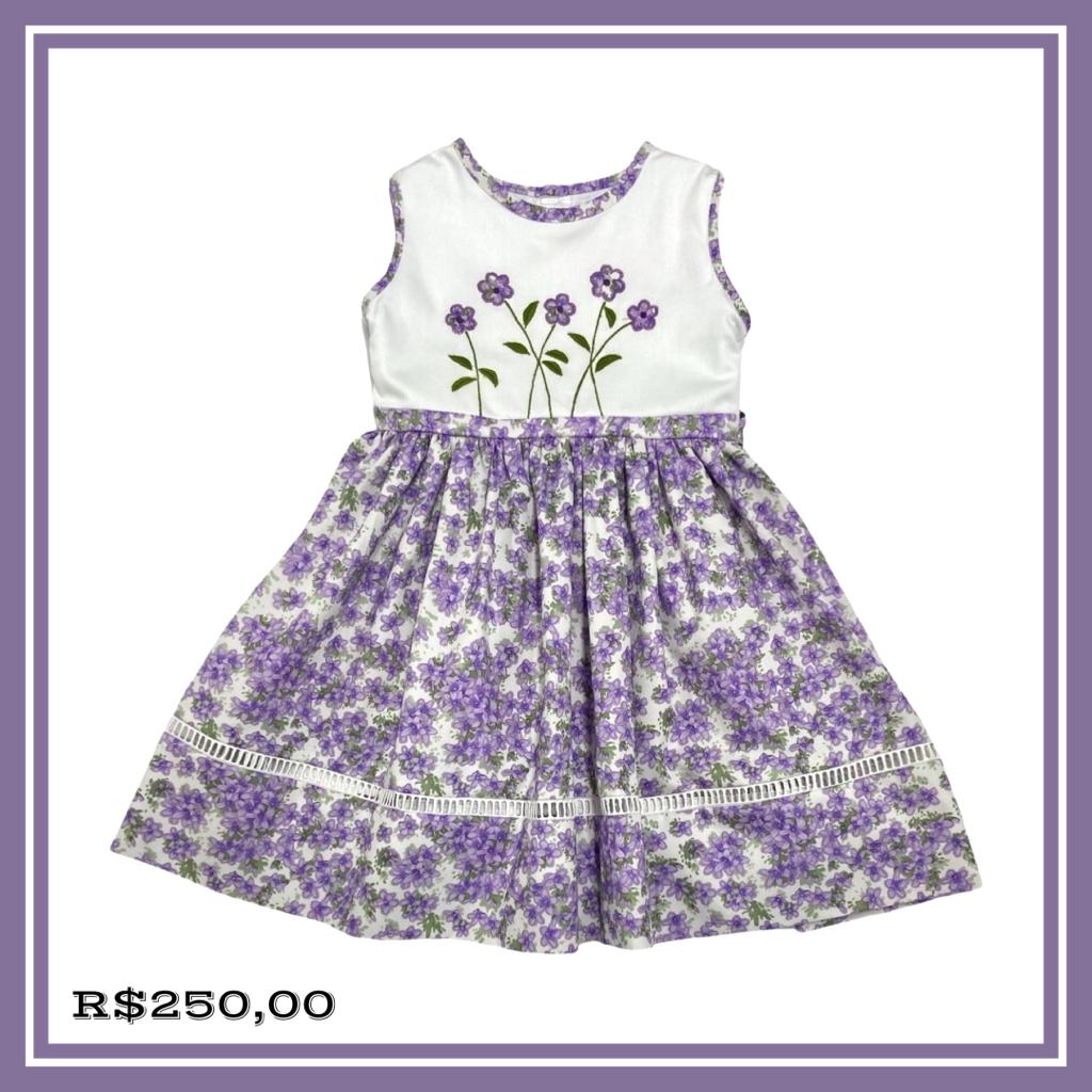 Vestido Floral Lavanda Amanda