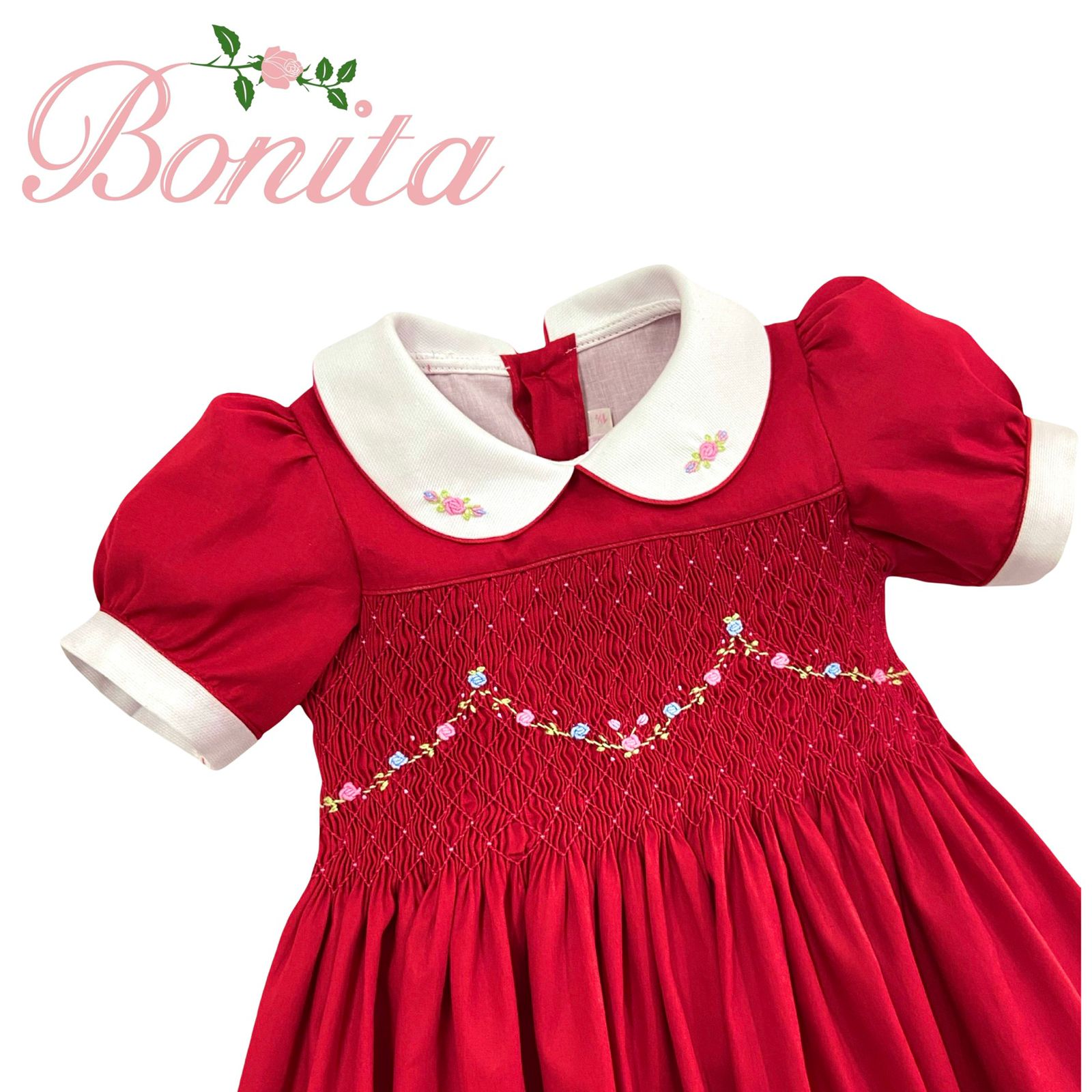 Vestido vermelho Eduarda 