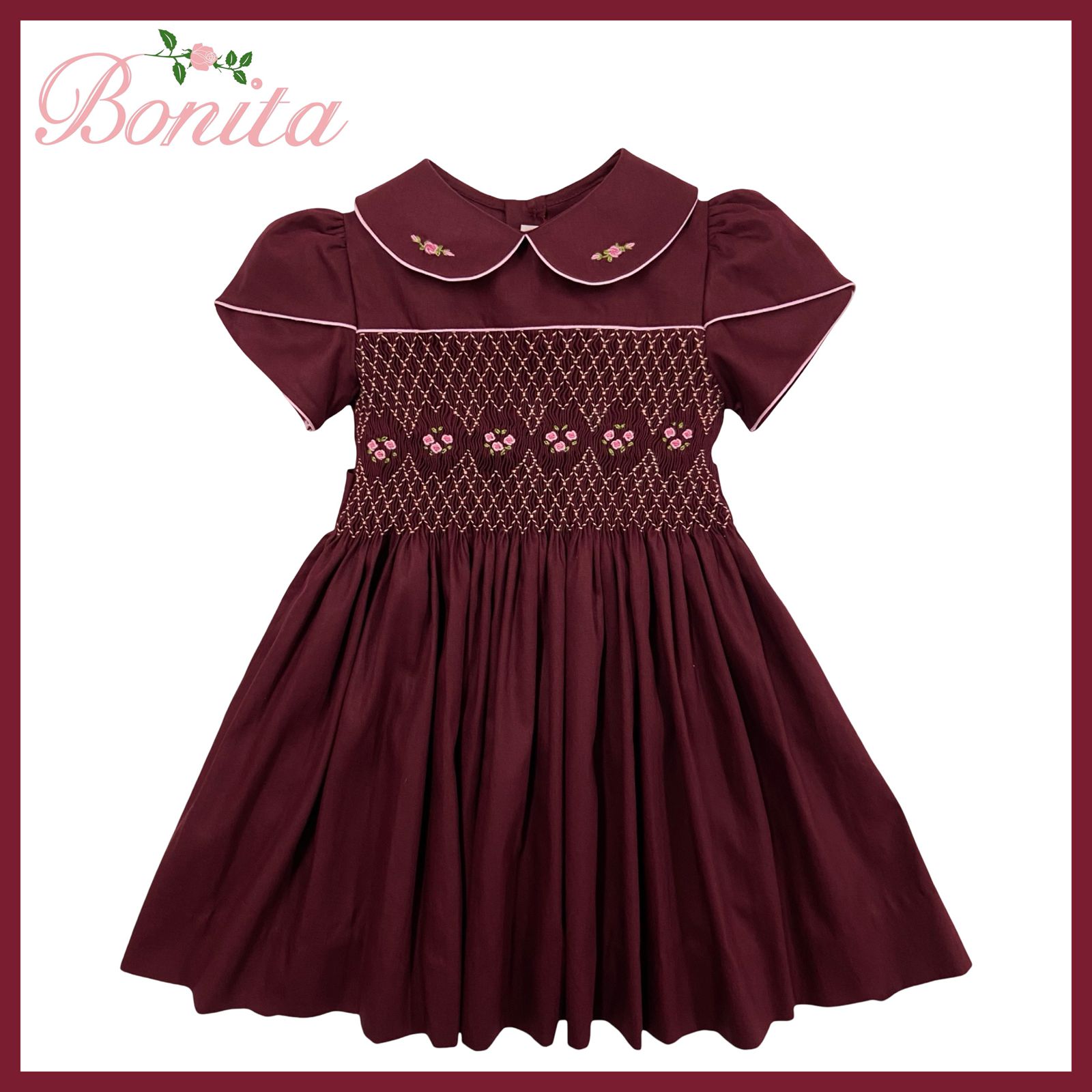 Vestido Vinho Rafaela 