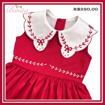 Vestido Carolina Vermelho