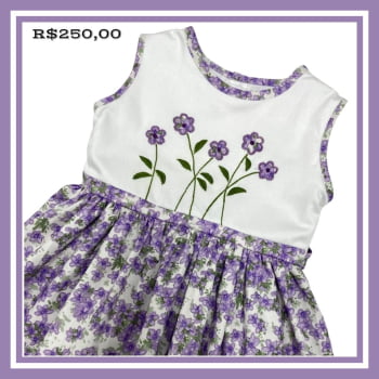 Vestido Floral Lavanda Amanda