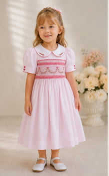 Vestido  Rosa Elisa 