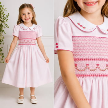 Vestido  Rosa Elisa 