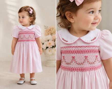 Vestido  Rosa Elisa 
