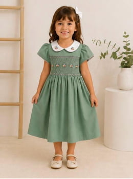 Vestido verde Marina