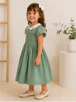 Vestido verde Marina