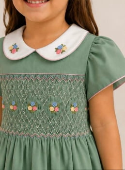 Vestido verde Marina