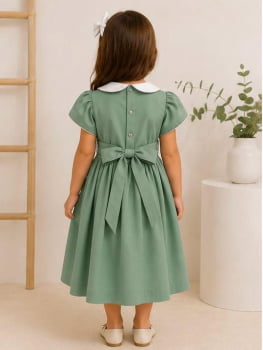 Vestido verde Marina