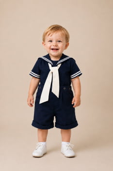 Conjunto Marinheiro Marinho 